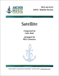 Satellite SATB choral sheet music cover Thumbnail